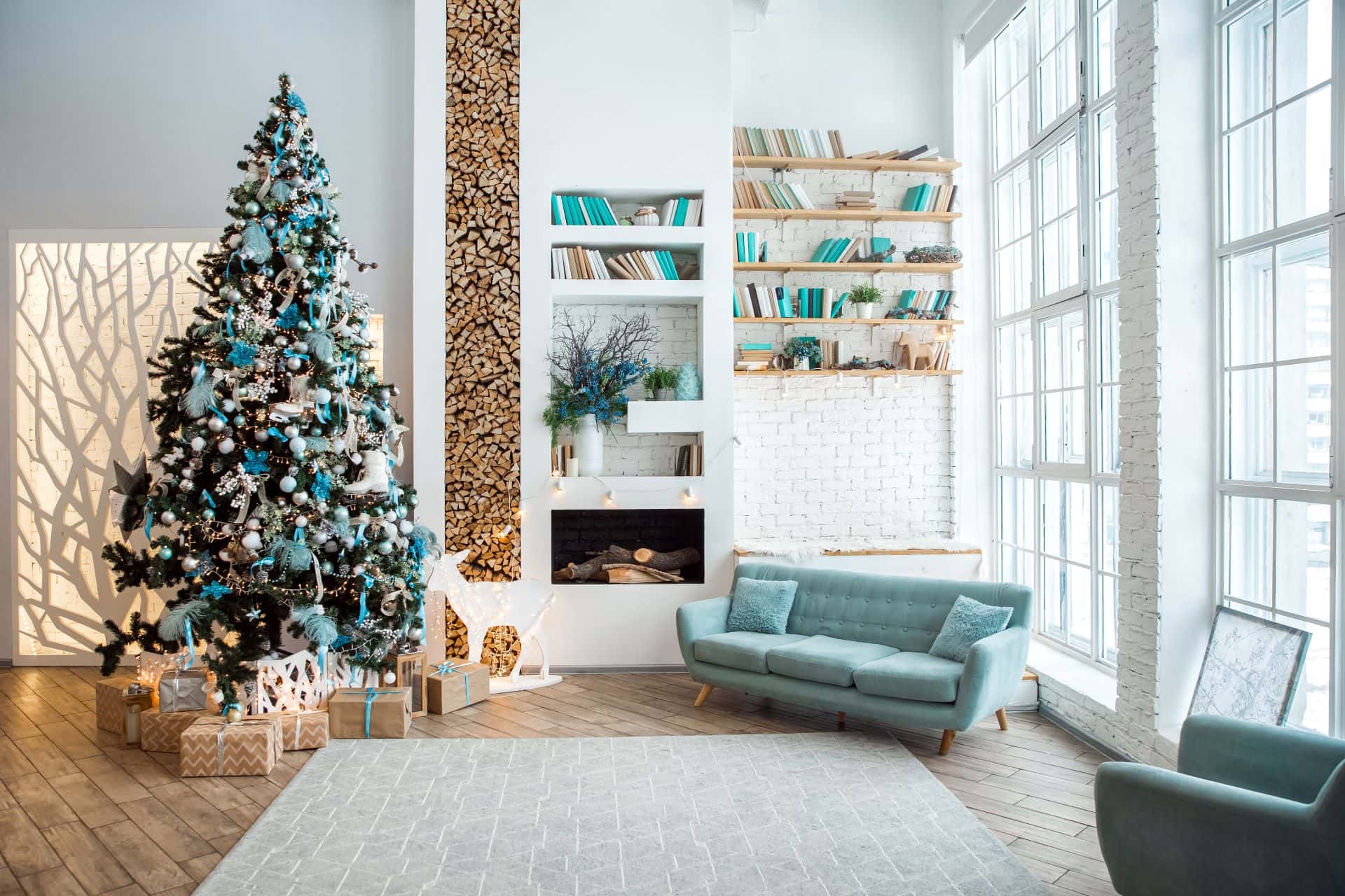 Flooring Pro Holiday Living Room